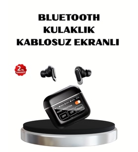 ANC Teknolojili Kablosuz Bluetooth Kulaklık – Dokunmatik, Dijital Göstergeli, Yüksek Ses Kalitesi