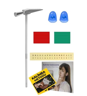 Midex KL-SPARE Kalimba Yedek Aksam Seti (Akort Çekici Metod Nota Sticker Parmaklık)
