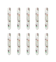 Roll-Up Tek Kullanımlık Laminelli Zeytin Desenli Kağıt Masa Örtüsü - 100x150 Cm. - 16 Yaprak 10 Rulo