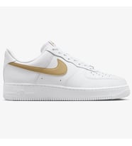 Nike Air Force 1 '07 AF1 Leather White Sneaker Hakiki Deri Erkek Günlük Spor Ayakkabı Beyaz