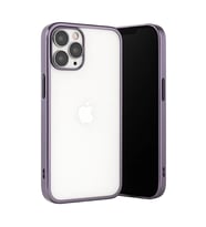 Apple İphone 13 Pro Max Kılıf Razer Lensli Silikon - Mor