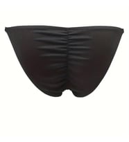Erkek Siyah Büzgülü Slip İç Giyim