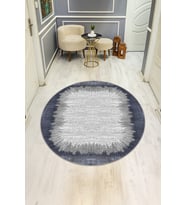 Dijital Baskı Modern Kaymaz Taban Halı H0356