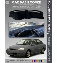 KİA RİO (2000-2005) Torpido Örtüsü Ön Panel Torpido Koruma Tam Uyum Araca Özel Kaymaz Kolay Montaj