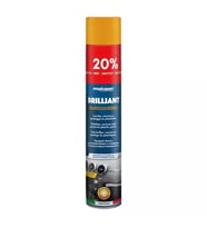 FRA-BER Brilliant Antistatik Konsol Ve İç Plastik Temizleyici Parlatıcı Vanilya Kokulu 750 ML