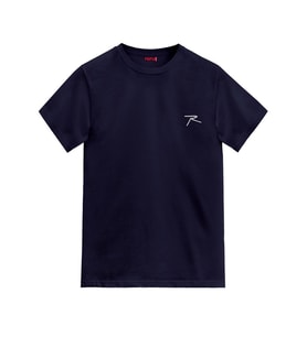 Raru AGNITIO Erkek Pamuklu Lacivert Günlük T-shirt