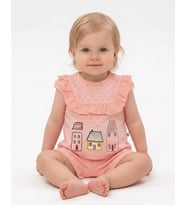 Bibaby Summer Days Bebek Takımı - 2 li - Somon