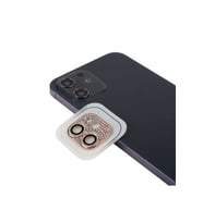 Apple iPhone 12 Uyumlu Zore CL-08 Kamera Lens Koruyucu (Pembe)