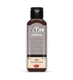 Artdeco Akrilik Boya 140 ml 3717 VAN DYKE KAHVE