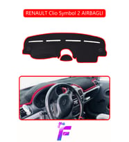 RENAULT SYMBOL 2 Uyumlu Torpido Örtüsü Yansıma Önleyici Tam Koruma Kolay ve Hızlı Montaj J69