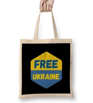 Ukraine 2022 Free Ukraine Bez Çanta Uzun Saplı