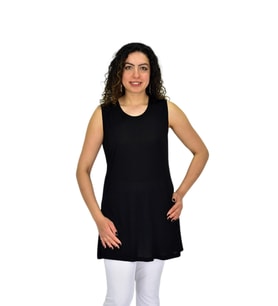 Kadın Askılı Viskon Tişöt BGL-ST04659 (Siyah)