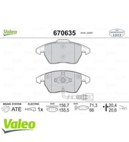 ÖN FREN BALATASI-KABLOLU 17.2 mm VW CADDY 04