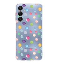 PrintiFy Samsung Galaxy A25 ile Uyumlu Water Color 6  Kamera Korumalı Şeffaf  Kılıf