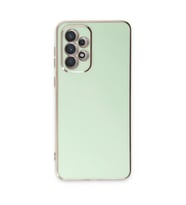 Samsung Galaxy A73 5g Kılıf Volet Silikon - Açık Yeşil