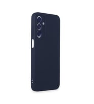 Samsung Galaxy A35 5G Kılıf First Silikon - Lacivert