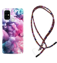 Casper E30 F20 X20 Kılıf Boyun Asklı Rasta Silikon Pink Cloud 1305