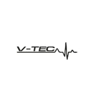 Vtec V Tec V-tec Kalp Ritmi Sticker