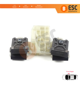 Skoda Fabia MK2 5J MG 542 545 2006-2014 5-Kapı 5J1837402 İçin Elektrikli Ön Sağ Cam Kriko Klipsi
