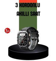 Mey İthalat® Amoled Ekranlı Akıllı Saat 10 Gün Pil Ömrü