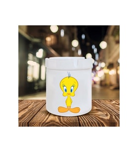 Tweety Baskılı Seramik Küllük