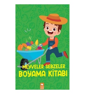 Meyveler Sebzeler Boyama Kitabı
