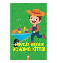 Meyveler Sebzeler Boyama Kitabı