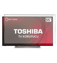 Toshiba 55UL3363DT Tv Ekran Koruyucu - Toshiba 55" inç Kırılmaz Ekran Koruyucu