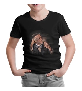Peaky Blinders - Lit Siyah Çocuk Tshirt