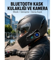 Q28 Kameralı Motosiklet Kask 5.3 Su Geçirmez Yeni Nesil