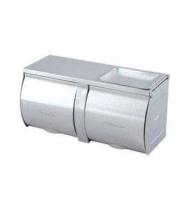 Omnipazar Xinda GS210W1 Mat İkili Wc Kağıt Dispenseri Paslanmaz Çelik