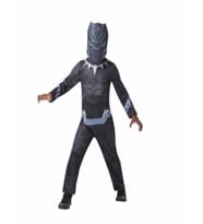 7-9 Yaş / Disney-Marvel ORJİNAL LİSANSLI KASLI BLACK PANTER KOSTÜM /  Panter Kostümü Çocuk Kıyafeti