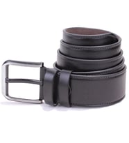 Dagoster DMK26-460 Siyah 4.5 cm Suni Deri Erkek Kemer