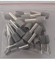 2,5 mm KABLO YÜZÜĞÜ İZOLELİ (40ADET) GRİ