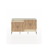 Arges Konsol 6 Raflı 4 Kapaklı 176x30x99 Aytaşı-Çam/Aytaşı