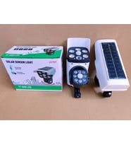 2178t 2 Kamera Görünümlü Güneş Enerjili Bahçe Aydınlatması Solar Lamba