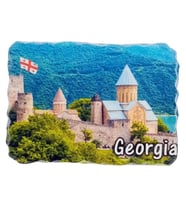 Gürcistan Temalı Kırık Magnet (Karışık)