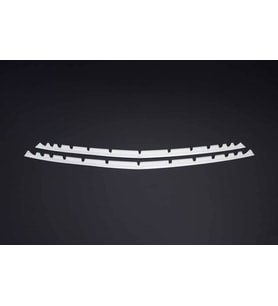 MERCEDES VİTO/W447 UYUMLU ÖN TAMPON ÇITASI ÇENTİKLİ 2 PARÇA 2014 VE ÜZERİ PASLANMAZ KROM