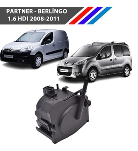 Otozet Partner Tepee - Berlingo 1.6 HDI Motor Mazot Filtresi Müşürsüz 2008 - 2011 190195