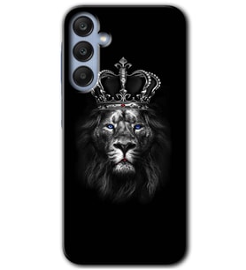 Galaxy A25 Kılıf HD Desen Baskılı Kılıf - King Lion