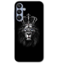 Galaxy A25 Kılıf HD Desen Baskılı Kılıf - King Lion