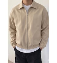 Erkek Oversize Bomber Ceket Fermuarlı Basic Günlük Şık Mont