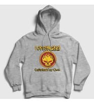 Presmono Unisex Gri Conspiracy The Offspring Kapüşonlu Sweatshirt 177313tt (Gri)