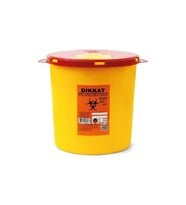 Sağlık Atık Kutusu 5L, 10'lu Paket, Güvenli ve Dayanıklı Kutu