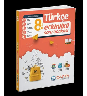 ÇANTA YAYINLARI 8. SINIF Türkçe Etkinlikli Kazanım Sıralı Soru Bankası