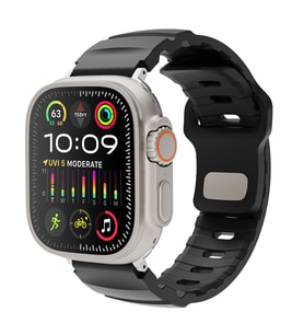 Apple Watch 10 42mm Uyumlu Zore KRD-143 Silikon Kordon