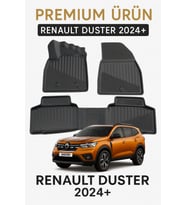 Renault Duster 2024+ Uyumlu 3D Oto Paspas Premium
