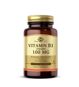 Solgar Vitamin B1 - Thiamin 100mg 100 Kapsül