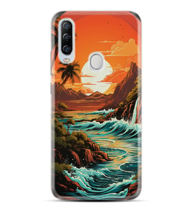 GM 20 Pro Kılıf HD Resim Baskılı Retro Mountain StKd -079