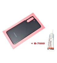 Samsung Galaxy S21 Arka Pil Batarya Kapağı (CAM+B-7000) SİYAH